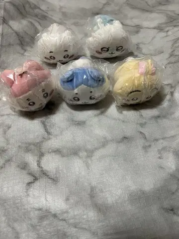 컴프 치이카와 (먼작귀) 누워있는 봉제 인형 전 5종 가챠