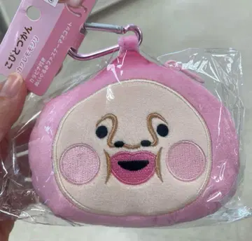 코비토즈칸 카쿠레모모지리 카라비너 부착 봉제 인형 지퍼 마스코트