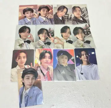 정한 트레이딩 카드 세트