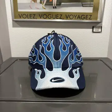 NIKE Club Flame Cap 블루 파이어 캡