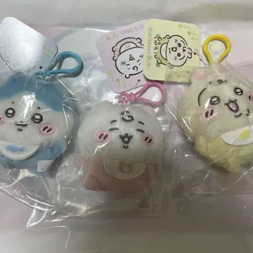 치이카와 베이비 마스코트 스트랩 3종과 비타트 원푸시