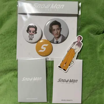 snowman 1st POPUP 포토 카드 캔뱃지 스티커 한국