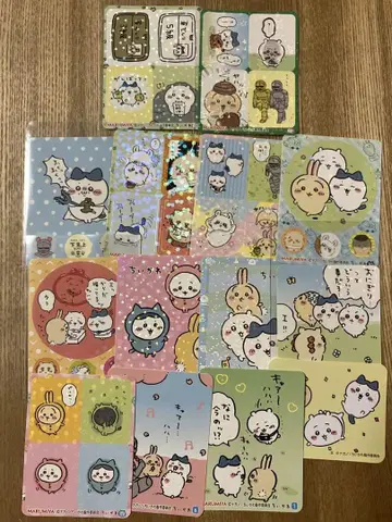 112 치이카와 (먼작귀) 마루미야 스티커 씰