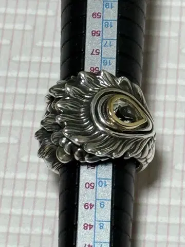 BloodyMary 드라드 링 #13호석 커스텀 토파즈