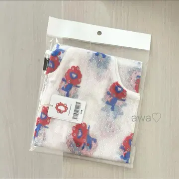 새상품 미야쿠미야쿠 레이스 백 빨간색 파랑