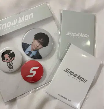 SnowMan 한국 미야타테 료타 팝업 트레이딩 카드 배지 스티커 한정판