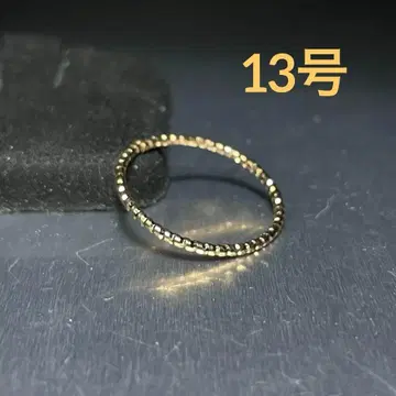 빈티지 패션 반지 골드 13호 비즈 디자인 심플