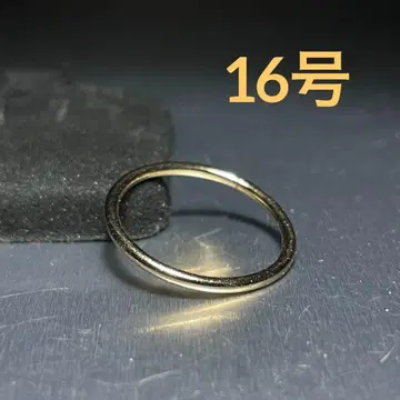 빈티지 패션 반지 골드 16호 심플 캐주얼 슬림