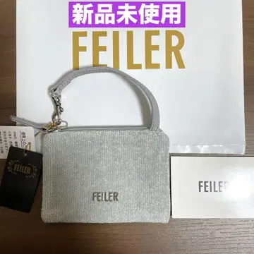 [ 미사용 새상품 ] FEILER 페이러 사이드 파우치 그레이