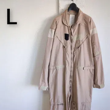 미군 실물 USAF CWU-27P 플라이트 수트 작업복 베이지 48L