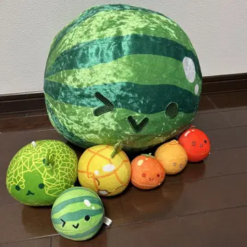 수박 게임 반짝반짝 BIG 봉제 인형 6세트