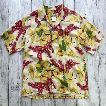 patagonia pataloha 2003 레드 진저 하와이안 셔츠