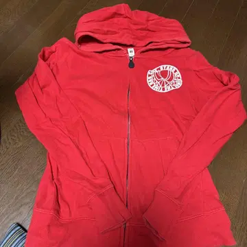 UVERworld 남자 축제 후드티 레드 S 사이즈