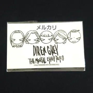 DIR EN GREY 8/4 이치카와 회장 한정판 스티커