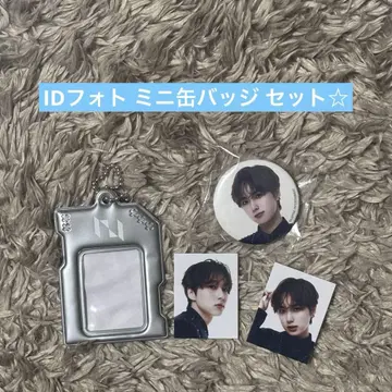 XQUARE 오자키 타쿠미 ID 사진 미니 캔뱃지