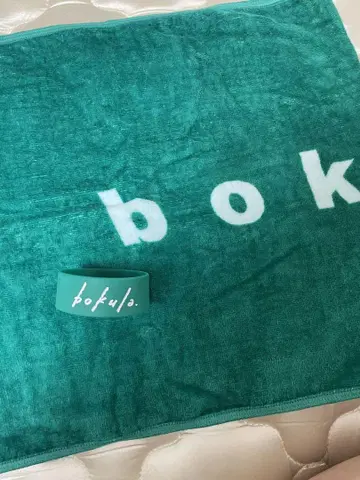bokula. 타월, 러버 밴드 세트