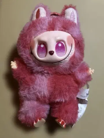 라프후 봉제 인형 big into energy 빨간색