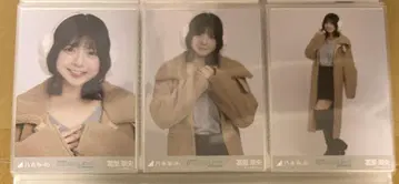 노기자카 생사진 37th 언더라이브 테디베어 코트 토미사토 리나 세미컴프