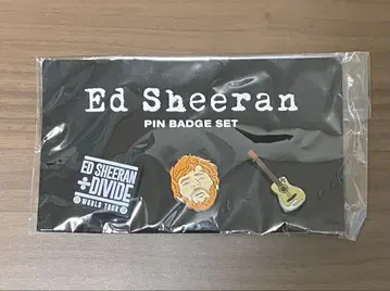 Ed Sheeran PIN BADGE SET 미개봉 새상품