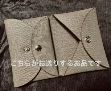 천연 가죽 가죽 코인 케이스 미니 지갑 미니 지갑 미사용 새상품