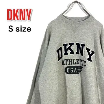 [ 데드스탁 ] 90s DKNY 맨투맨 그레이 S Y2K 빈티지