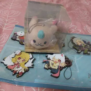 메르크스토리아 봉제 인형 키링 6개 세트