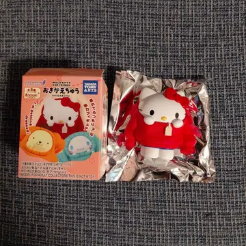 옷 갈아입는 중 산리오 PERIHAPI! 피규어 헬로키티
