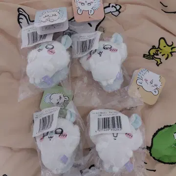 모몽가 투성이 복권 E상 마스코트 4개 세트
