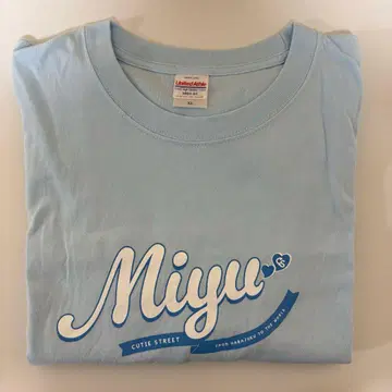 우메다 미유 CUTIE STREET 최애 아피T셔츠 Ver1