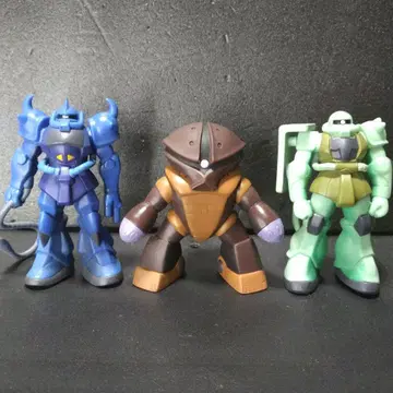 반다이 소프트 비닐 수트 건담, 자쿠, 구프, 앗가이 현상품