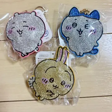 치이카와 (먼작귀) 큐빅 키링 치이카와 하치와레 토끼 3개 세트