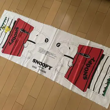 스누피 빈티지 원단