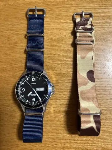 새상품급 TIMEX J.CREW ANDROS NATO 밴딩