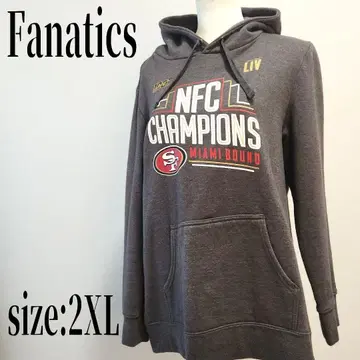 구제 의류 샌프란시스코 49ers NFC 챔피언 후드티 파나틱스