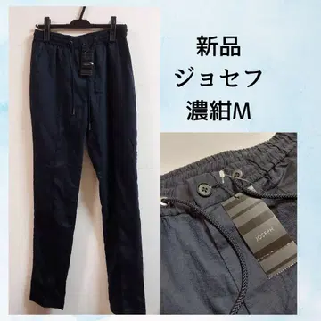 새상품 JOSEPH 네이비 캐주얼 팬츠 M