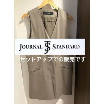 [ 여름 세일 가격 ] journal standard 카키 셋업