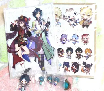 원신 스이파라 쇼 아크릴 키링 클리어 파일 외