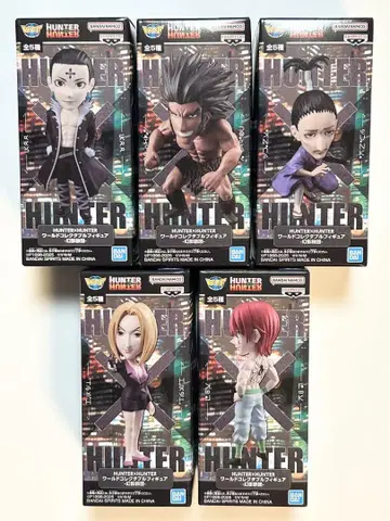 HUNTER x HUNTER 월드 컬렉터블 피규어 환영여단 전 5종