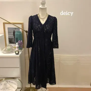 [ 2만엔 ] deicy 입체 레이스 원피스
