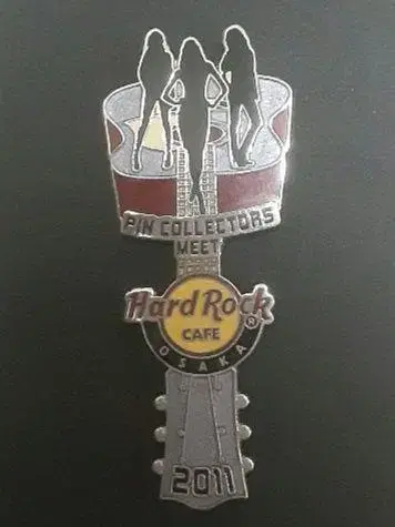 하드 록 카페 Hard Rock Cafe 오사카 핑 배치 pin