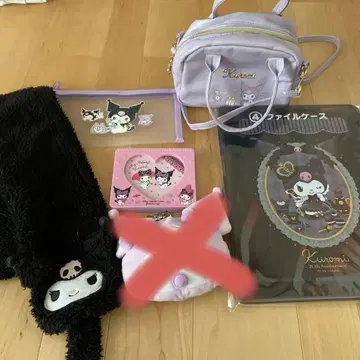 Kuromi 캐릭터 굿즈 세트
