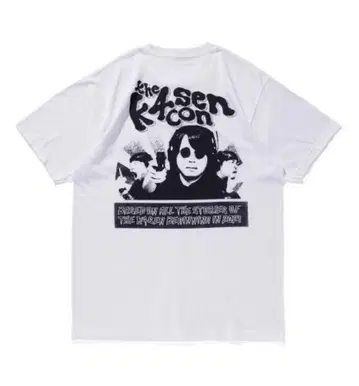 The k4sen Con GUNPOINT TEE WHITE 사이즈 M