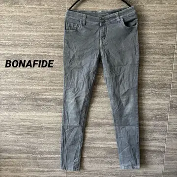 BONAFIDE 새상품급 그레이 스키니 데님 스키니 팬츠