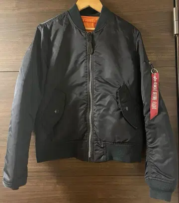 ALPHA INDUSTRIES MA-1 자켓 블루종 네이비