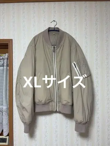 MUJI LABO MA-1 다운 블루종