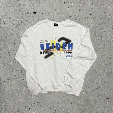 ASICS 트레이닝복 맨투맨 90s 구제 의류 역전 교토 빈티지