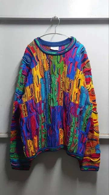 90's COOGI 호주산 3D 니트 스웨터 M