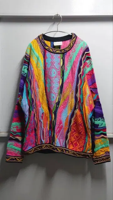 90's COOGI 호주산 3D 니트 스웨터 M