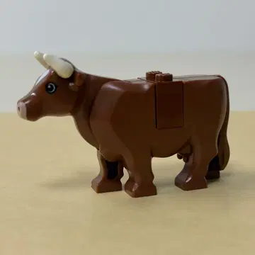 [ 정품 ] LEGO 동물 브라운 소 1마리