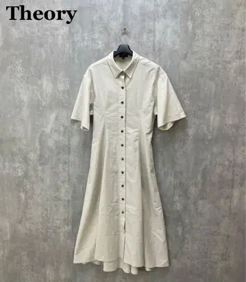 Theory 원피스 TRAVEL TWILL ELASTIC BK DR